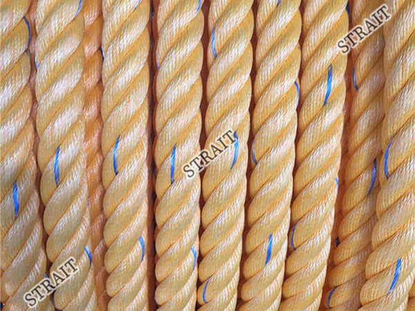 High performance polyester hybrid cable - four strands